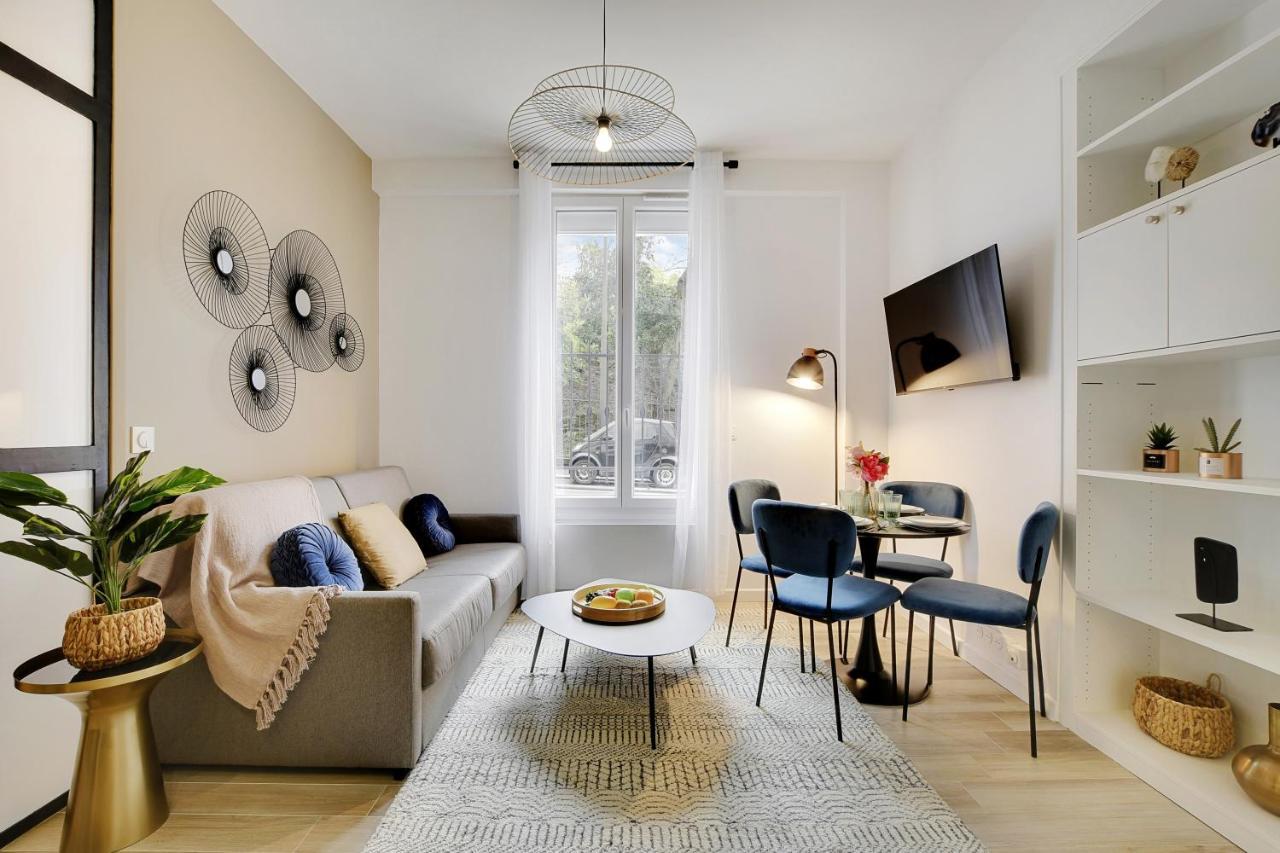 Cmg Buttes Chaumont 4p-1br * Parigi