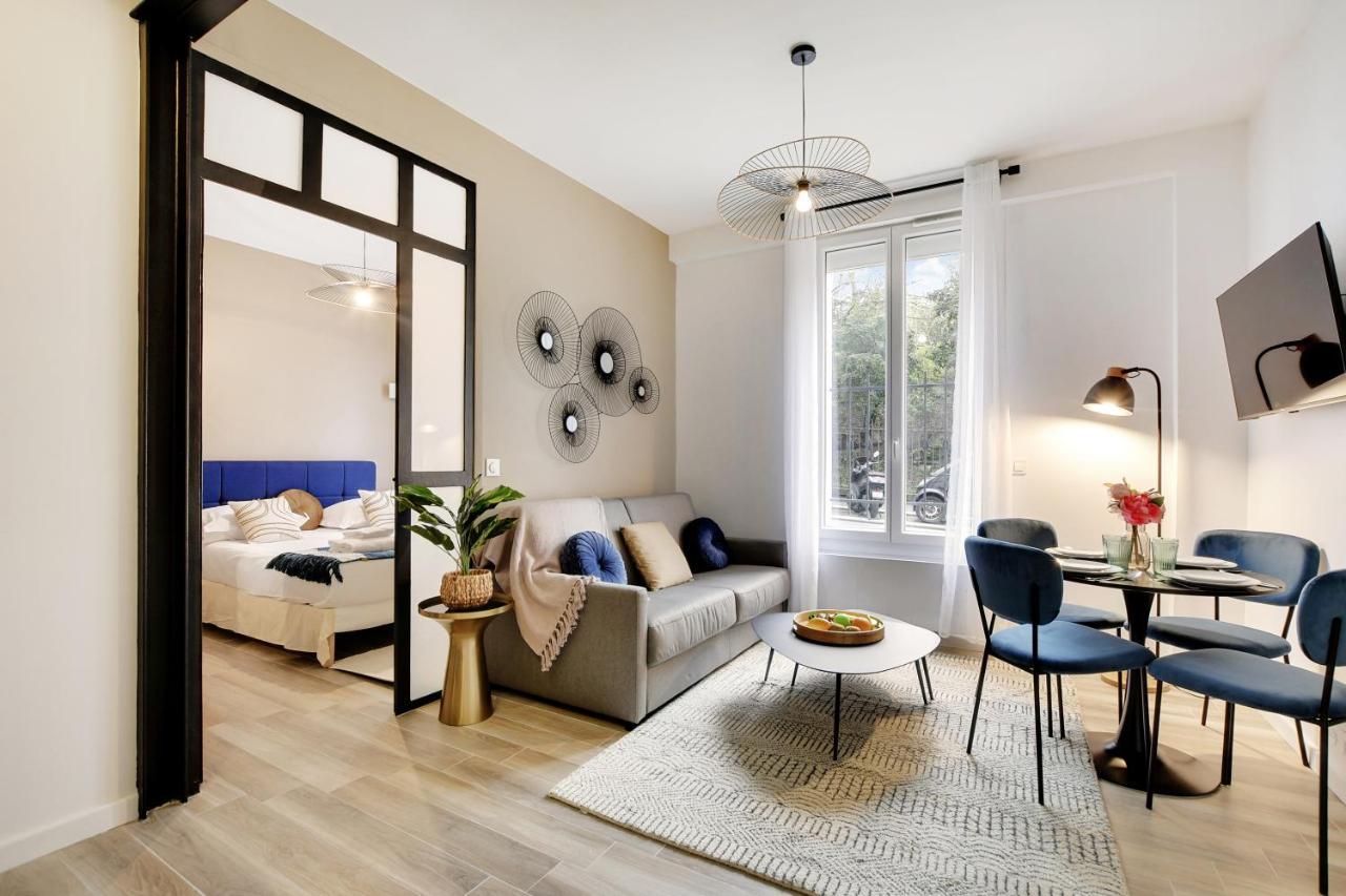 Cmg Buttes Chaumont 4p-1br * Parigi